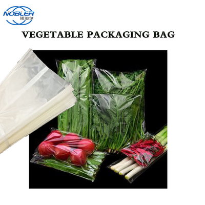 Saco de embalagem de vegetais e frutas de plástico transparente e multiuso