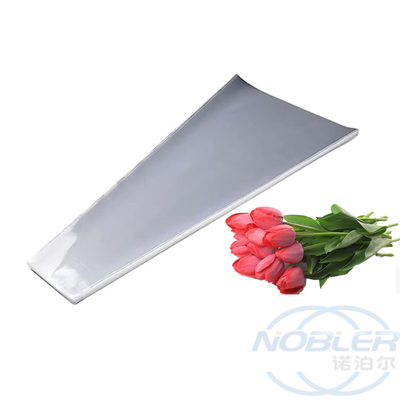 sacos de envolvimento florais plásticos de Rose Flower Bouquet Sleeves Cellophane do espaço livre 200Pcs