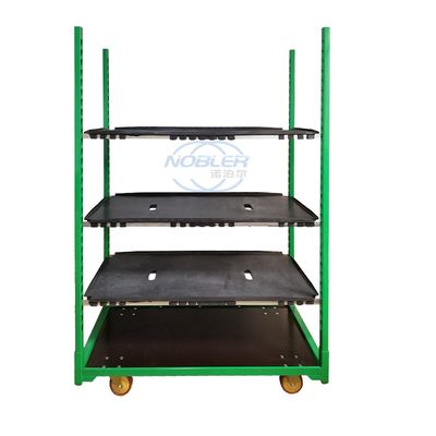 1350 * 562 * 1900mm contêiner padrão flor logística de rotatividade caminhão de rodas de nylon robusto rolamento galvanizado a frio instalado