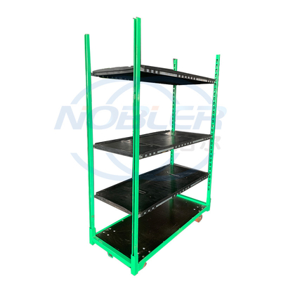 1350 * 562 * 1900mm contêiner padrão flor logística de rotatividade caminhão de rodas de nylon robusto rolamento galvanizado a frio instalado