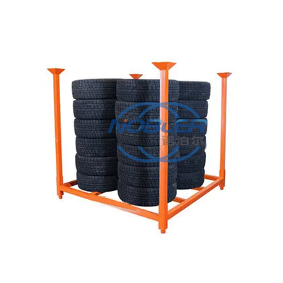 Sistema de armazenagem de carga pesada Repostagem de armazenamento de pneus para caminhão de empilhamento