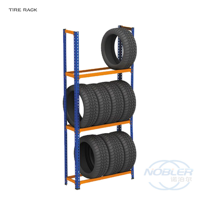 Cremalheira resistente dobrável comercial do pneu do caminhão do Oem para o armazenamento do pneumático