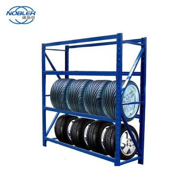 Revestimento em pó de pneus metálicos, sistema de armazenagem desmontável para empilhadeira