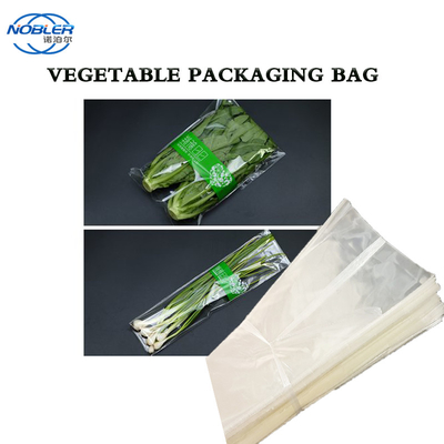 Saco de embalagem de vegetais de múltiplas especificações personalizado com resistência e durabilidade