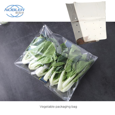 Saco de embalagem de vegetais de múltiplas especificações personalizado com resistência e durabilidade