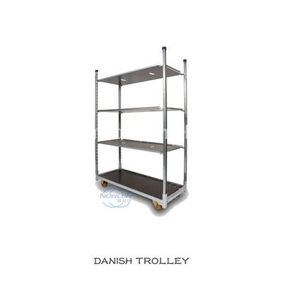 Container padrão Flores Logística Venda Caminhão Roda de nylon Rolamento forte galvanizado a frio