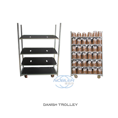 Container padrão Flores Logística Venda Caminhão Roda de nylon Rolamento forte galvanizado a frio