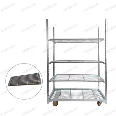 Manutenção de Flor Danish Trolley conveniente fácil de montar