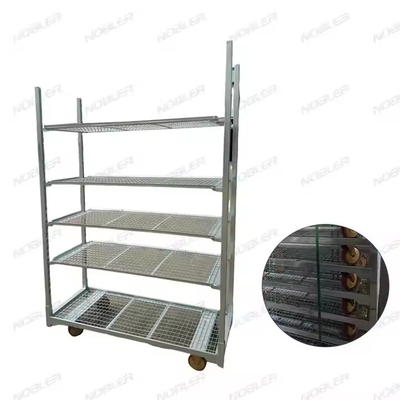Trilha de flores holandesa durável Tratamento de superfície galvanização por imersão a quente malha metálica fácil montar