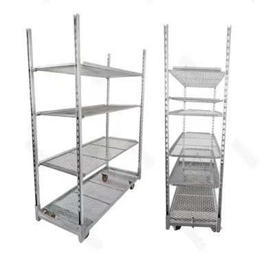 Carrinhos dinamarqueses de horticultura galvanizados pesados