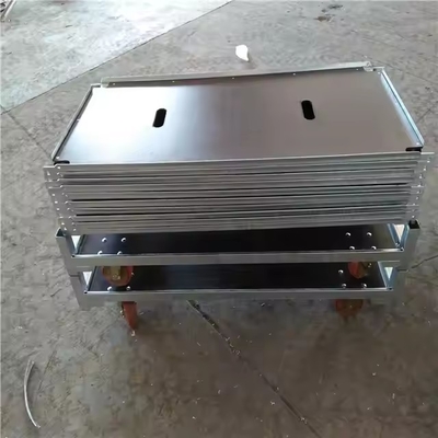 CC Container Danish Trolley 4 Wheels Basket Incluído