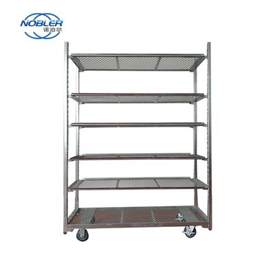 Galvanizado a quente Viveiro Estufas Transporte Jardim Cc Trolley de flores dinamarquesas