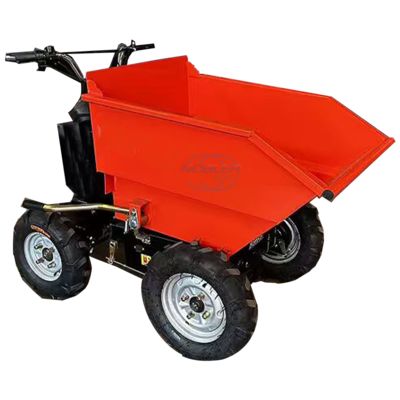 Capacidade de Carga de 300 Kg Mini Dumper Elétrico 700W Elevação Manual