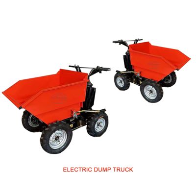 4 Velocidade 48V 20h caminhão eléctrico mini-dump Capacidade de carga de 300 kg