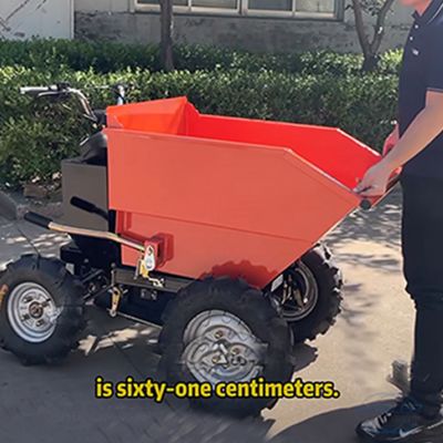 Mini Dump Truck Elétrico Ajustável de Quatro Velocidades Para Logística