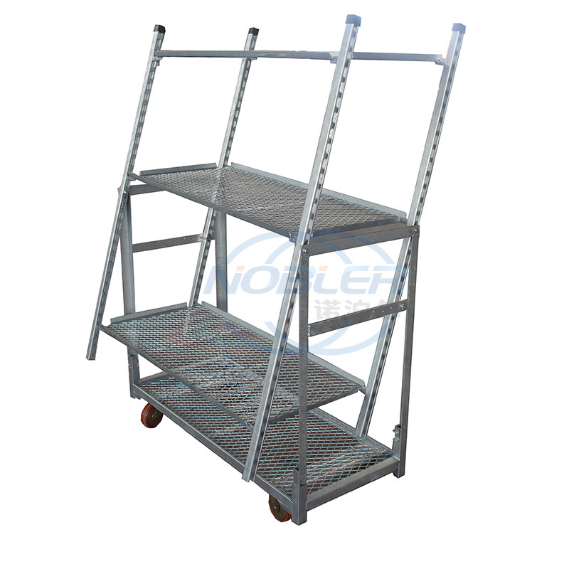 1350*565*1900mm Tipo de malha metálica Trolley Flor holandês à prova de ferrugem